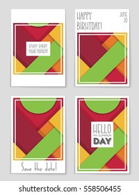 Abstract vector layout background set. For art template design, list, front page, mockup brochure theme style, banner, idea, cover, booklet, print, flyer, book, blank, card, ad, sign, sheet,, a4.