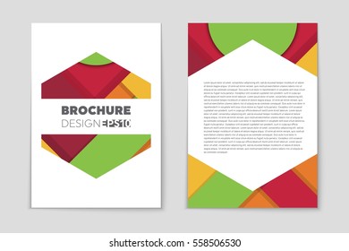 Abstract vector layout background set. For art template design, list, front page, mockup brochure theme style, banner, idea, cover, booklet, print, flyer, book, blank, card, ad, sign, sheet,, a4.