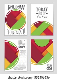 Abstract vector layout background set. For art template design, list, front page, mockup brochure theme style, banner, idea, cover, booklet, print, flyer, book, blank, card, ad, sign, sheet,, a4.