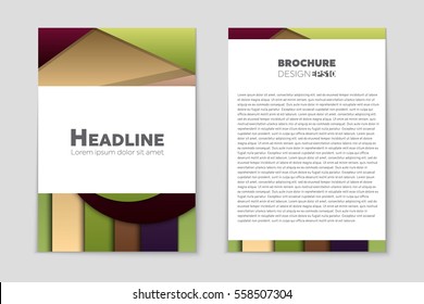 Abstract vector layout background set. For art template design, list, front page, mockup brochure theme style, banner, idea, cover, booklet, print, flyer, book, blank, card, ad, sign, sheet,, a4.