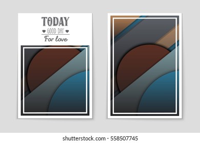 Abstract vector layout background set. For art template design, list, front page, mockup brochure theme style, banner, idea, cover, booklet, print, flyer, book, blank, card, ad, sign, sheet,, a4.