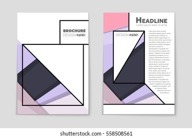 Abstract vector layout background set. For art template design, list, front page, mockup brochure theme style, banner, idea, cover, booklet, print, flyer, book, blank, card, ad, sign, sheet,, a4.