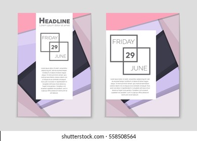 Abstract vector layout background set. For art template design, list, front page, mockup brochure theme style, banner, idea, cover, booklet, print, flyer, book, blank, card, ad, sign, sheet,, a4.