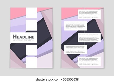 Abstract vector layout background set. For art template design, list, front page, mockup brochure theme style, banner, idea, cover, booklet, print, flyer, book, blank, card, ad, sign, sheet,, a4.