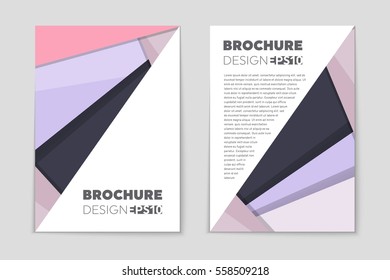 Abstract vector layout background set. For art template design, list, front page, mockup brochure theme style, banner, idea, cover, booklet, print, flyer, book, blank, card, ad, sign, sheet,, a4.