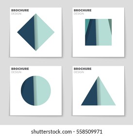 Abstract vector layout background set. For art template design, list, front page, mockup brochure theme style, banner, idea, cover, booklet, print, flyer, book, blank, card, ad, sign, sheet,, a4.