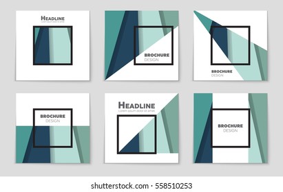 Abstract vector layout background set. For art template design, list, front page, mockup brochure theme style, banner, idea, cover, booklet, print, flyer, book, blank, card, ad, sign, sheet,, a4.