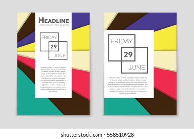 Abstract vector layout background set. For art template design, list, front page, mockup brochure theme style, banner, idea, cover, booklet, print, flyer, book, blank, card, ad, sign, sheet,, a4.