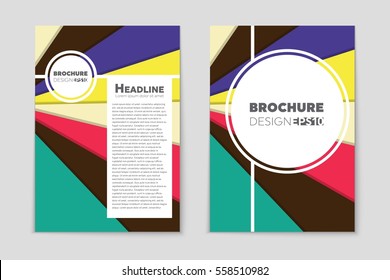 Abstract vector layout background set. For art template design, list, front page, mockup brochure theme style, banner, idea, cover, booklet, print, flyer, book, blank, card, ad, sign, sheet,, a4.