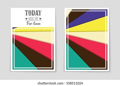 Abstract vector layout background set. For art template design, list, front page, mockup brochure theme style, banner, idea, cover, booklet, print, flyer, book, blank, card, ad, sign, sheet,, a4.