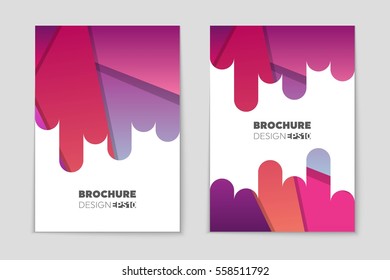 Abstract vector layout background set. For art template design, list, front page, mockup brochure theme style, banner, idea, cover, booklet, print, flyer, book, blank, card, ad, sign, sheet,, a4.