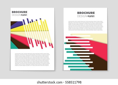 Abstract vector layout background set. For art template design, list, front page, mockup brochure theme style, banner, idea, cover, booklet, print, flyer, book, blank, card, ad, sign, sheet,, a4.