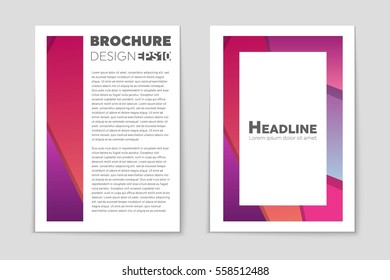 Abstract vector layout background set. For art template design, list, front page, mockup brochure theme style, banner, idea, cover, booklet, print, flyer, book, blank, card, ad, sign, sheet,, a4.