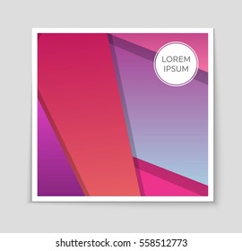 Abstract vector layout background set. For art template design, list, front page, mockup brochure theme style, banner, idea, cover, booklet, print, flyer, book, blank, card, ad, sign, sheet,, a4.