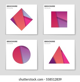 Abstract vector layout background set. For art template design, list, front page, mockup brochure theme style, banner, idea, cover, booklet, print, flyer, book, blank, card, ad, sign, sheet,, a4.