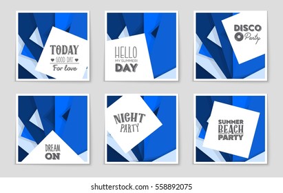 Abstract vector layout background set. For art template design, list, front page, mockup brochure theme style, banner, idea, cover, booklet, print, flyer, book, blank, card, ad, sign, sheet,, a4.