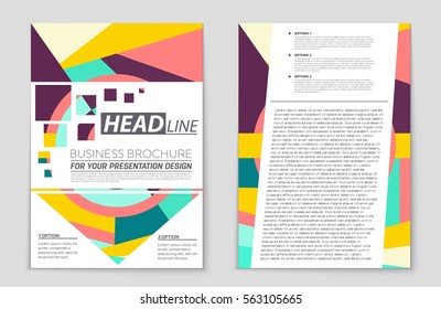 Abstract vector layout background set. For art template design, list, front page, mockup brochure theme style, banner, idea, cover, booklet, print, flyer, book, blank, card, ad, sign, sheet,, a4.