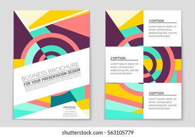 Abstract vector layout background set. For art template design, list, front page, mockup brochure theme style, banner, idea, cover, booklet, print, flyer, book, blank, card, ad, sign, sheet,, a4.