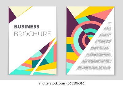 Abstract vector layout background set. For art template design, list, front page, mockup brochure theme style, banner, idea, cover, booklet, print, flyer, book, blank, card, ad, sign, sheet,, a4.