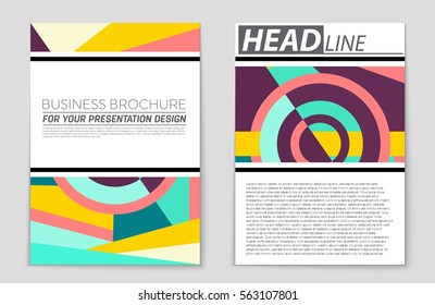 Abstract vector layout background set. For art template design, list, front page, mockup brochure theme style, banner, idea, cover, booklet, print, flyer, book, blank, card, ad, sign, sheet,, a4.