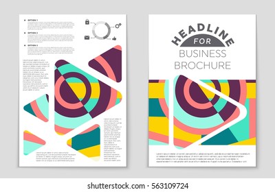 Abstract vector layout background set. For art template design, list, front page, mockup brochure theme style, banner, idea, cover, booklet, print, flyer, book, blank, card, ad, sign, sheet,, a4.