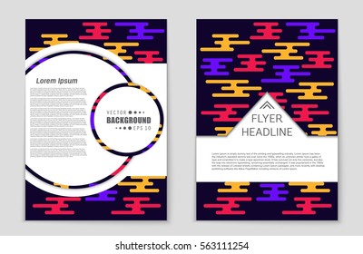 Abstract vector layout background set. For art template design, list, front page, mockup brochure theme style, banner, idea, cover, booklet, print, flyer, book, blank, card, ad, sign, sheet,, a4.