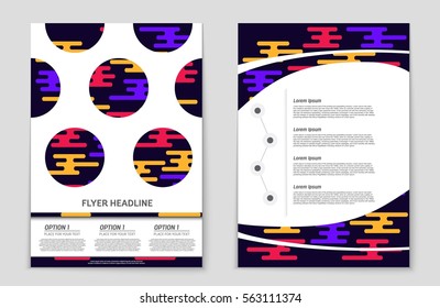 Abstract vector layout background set. For art template design, list, front page, mockup brochure theme style, banner, idea, cover, booklet, print, flyer, book, blank, card, ad, sign, sheet,, a4.