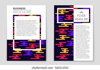 Abstract vector layout background set. For art template design, list, front page, mockup brochure theme style, banner, idea, cover, booklet, print, flyer, book, blank, card, ad, sign, sheet,, a4.