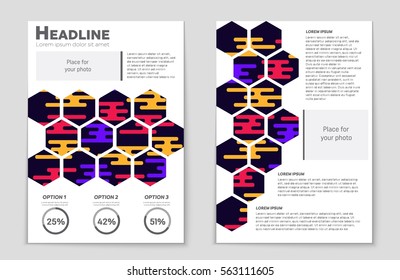 Abstract vector layout background set. For art template design, list, front page, mockup brochure theme style, banner, idea, cover, booklet, print, flyer, book, blank, card, ad, sign, sheet,, a4.