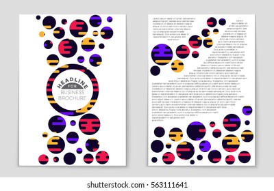 Abstract vector layout background set. For art template design, list, front page, mockup brochure theme style, banner, idea, cover, booklet, print, flyer, book, blank, card, ad, sign, sheet,, a4.