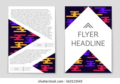 Abstract vector layout background set. For art template design, list, front page, mockup brochure theme style, banner, idea, cover, booklet, print, flyer, book, blank, card, ad, sign, sheet,, a4.