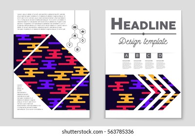 Abstract vector layout background set. For art template design, list, front page, mockup brochure theme style, banner, idea, cover, booklet, print, flyer, book, blank, card, ad, sign, sheet,, a4.