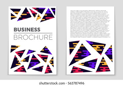 Abstract vector layout background set. For art template design, list, front page, mockup brochure theme style, banner, idea, cover, booklet, print, flyer, book, blank, card, ad, sign, sheet,, a4.