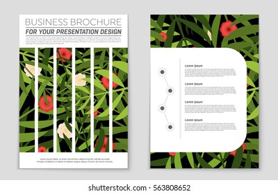 Abstract vector layout background set. For art template design, list, front page, mockup brochure theme style, banner, idea, cover, booklet, print, flyer, book, blank, card, ad, sign, sheet,, a4.