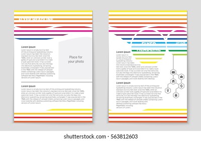 Abstract vector layout background set. For art template design, list, front page, mockup brochure theme style, banner, idea, cover, booklet, print, flyer, book, blank, card, ad, sign, sheet,, a4.