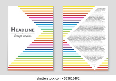 Abstract vector layout background set. For art template design, list, front page, mockup brochure theme style, banner, idea, cover, booklet, print, flyer, book, blank, card, ad, sign, sheet,, a4.