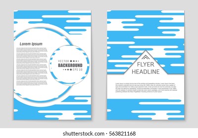 Abstract vector layout background set. For art template design, list, front page, mockup brochure theme style, banner, idea, cover, booklet, print, flyer, book, blank, card, ad, sign, sheet,, a4.
