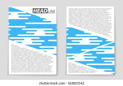 Abstract vector layout background set. For art template design, list, front page, mockup brochure theme style, banner, idea, cover, booklet, print, flyer, book, blank, card, ad, sign, sheet,, a4.
