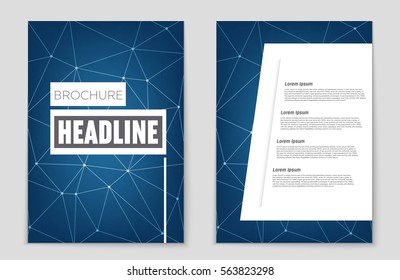 Abstract vector layout background set. For art template design, list, front page, mockup brochure theme style, banner, idea, cover, booklet, print, flyer, book, blank, card, ad, sign, sheet,, a4.