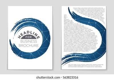 Abstract vector layout background set. For art template design, list, front page, mockup brochure theme style, banner, idea, cover, booklet, print, flyer, book, blank, card, ad, sign, sheet,, a4.