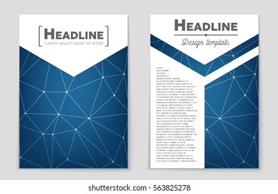 Abstract vector layout background set. For art template design, list, front page, mockup brochure theme style, banner, idea, cover, booklet, print, flyer, book, blank, card, ad, sign, sheet,, a4.