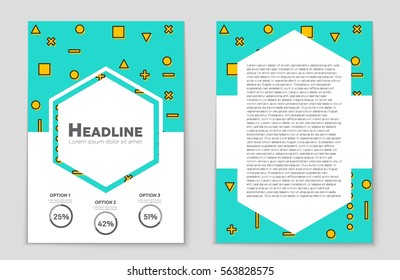 Abstract vector layout background set. For art template design, list, front page, mockup brochure theme style, banner, idea, cover, booklet, print, flyer, book, blank, card, ad, sign, sheet,, a4.