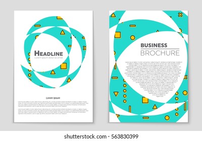 Abstract vector layout background set. For art template design, list, front page, mockup brochure theme style, banner, idea, cover, booklet, print, flyer, book, blank, card, ad, sign, sheet,, a4.