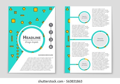 Abstract vector layout background set. For art template design, list, front page, mockup brochure theme style, banner, idea, cover, booklet, print, flyer, book, blank, card, ad, sign, sheet,, a4.