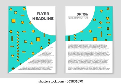 Abstract vector layout background set. For art template design, list, front page, mockup brochure theme style, banner, idea, cover, booklet, print, flyer, book, blank, card, ad, sign, sheet,, a4.