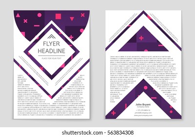 Abstract vector layout background set. For art template design, list, front page, mockup brochure theme style, banner, idea, cover, booklet, print, flyer, book, blank, card, ad, sign, sheet,, a4.