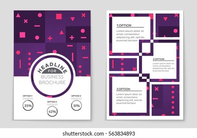 Abstract vector layout background set. For art template design, list, front page, mockup brochure theme style, banner, idea, cover, booklet, print, flyer, book, blank, card, ad, sign, sheet,, a4.