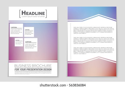 Abstract vector layout background set. For art template design, list, front page, mockup brochure theme style, banner, idea, cover, booklet, print, flyer, book, blank, card, ad, sign, sheet,, a4.