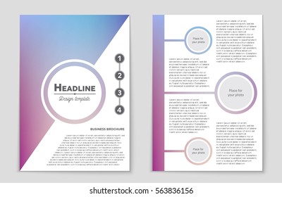 Abstract vector layout background set. For art template design, list, front page, mockup brochure theme style, banner, idea, cover, booklet, print, flyer, book, blank, card, ad, sign, sheet,, a4.