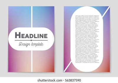 Abstract vector layout background set. For art template design, list, front page, mockup brochure theme style, banner, idea, cover, booklet, print, flyer, book, blank, card, ad, sign, sheet,, a4.